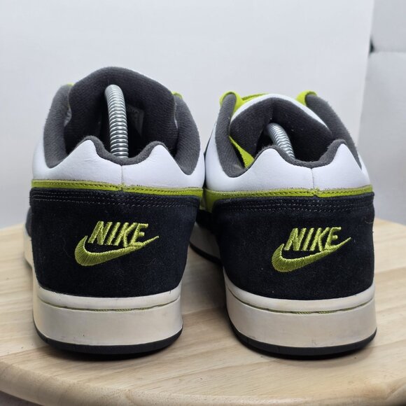 Nike Air Mogan 6.0 Puffy Tongue Skate Shoes Sneakers Yellow Black mens 11 - Picture 6 of 9